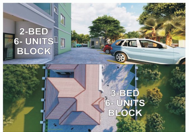 2 Bedroom Apartment (block of 6)